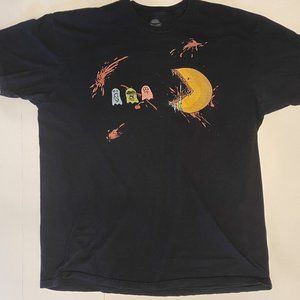 Jinx angry hungry pac man black t-shirt sz 2XL